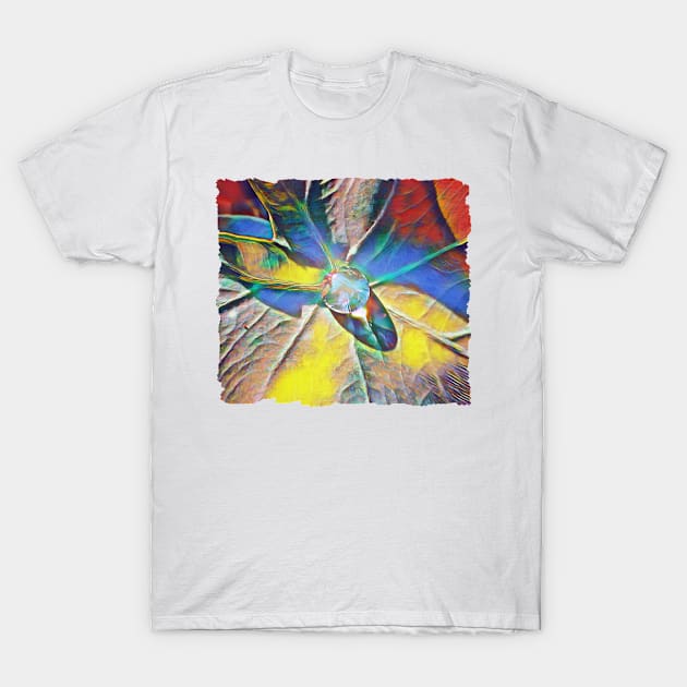 Water Drop In Colors T-Shirt by PhotoArts